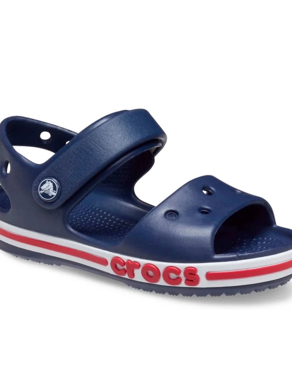 Crocs Toddler Bayaband Sandal Size 8 Navy Blue